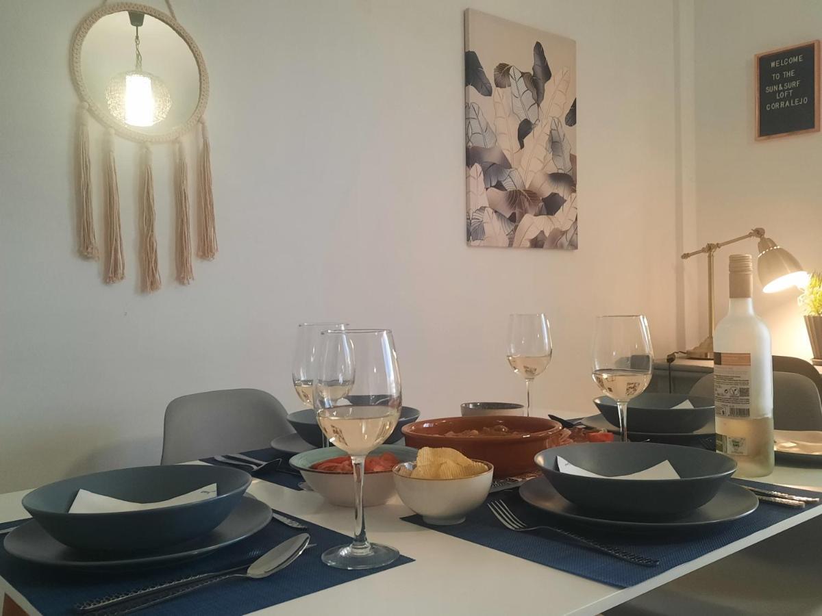 Sun & Surf Loft, Near Main Street And Beach, Wifi Fiber, Winter Garden With Sea View Corralejo Exteriér fotografie